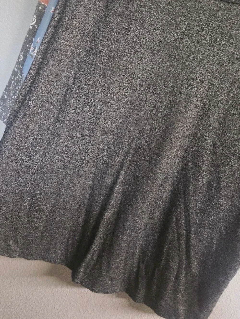 NWOT! 24/7 Maurices Gray Patchwork Sleeve Baseball Tee